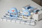 Smily Mia Penguin Baby Teething Toys for 3-6Months, Infant Handheld Pacifiers 0-6Months, 3Months Old Baby Must Haves, 4months Old Toys for Babies, Light Grey… - Image 5